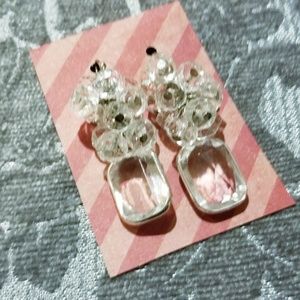Clear Light Earrings 3/$15 NEW